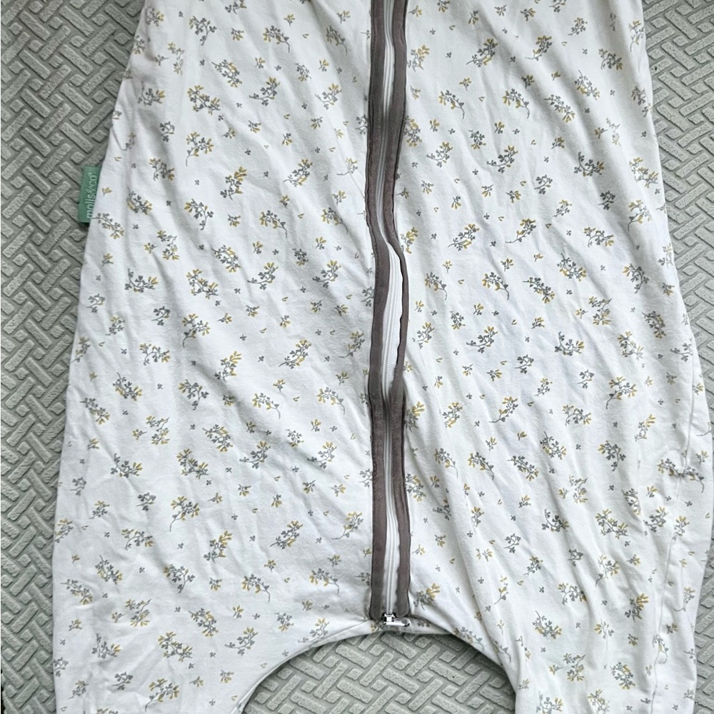 Molis&co Floral Sleep Sack with Feet and Zipper